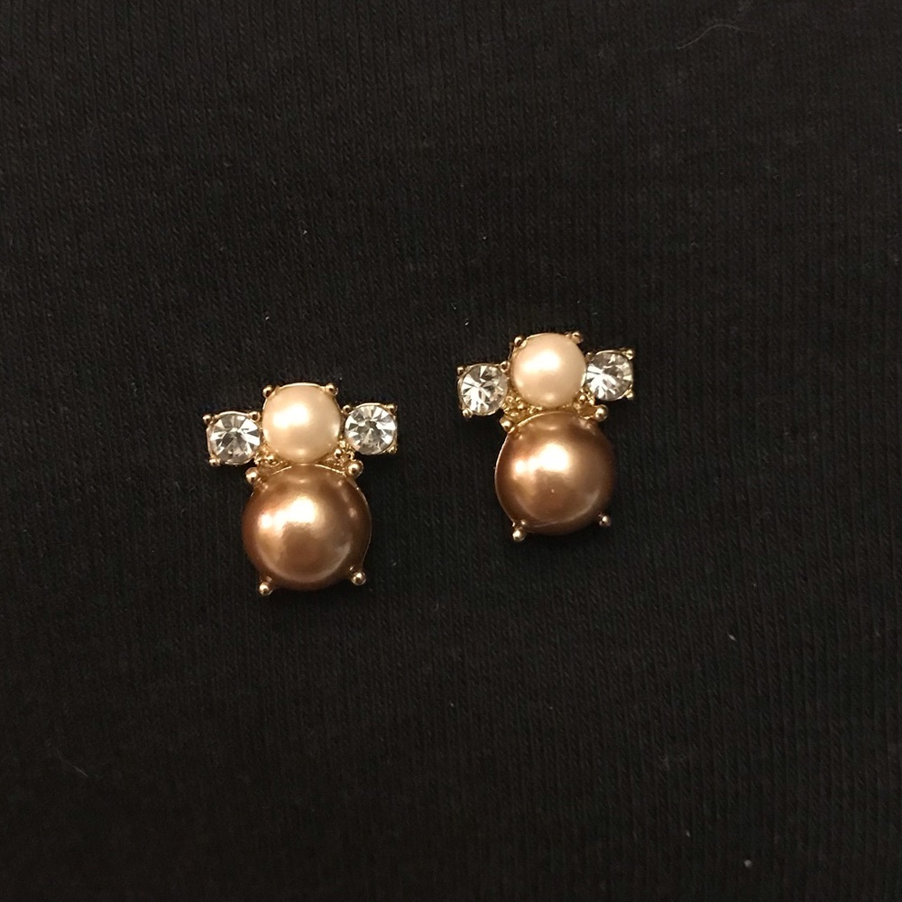 Kate Spade Cubic Zirconia and Faux Pearl Earrings